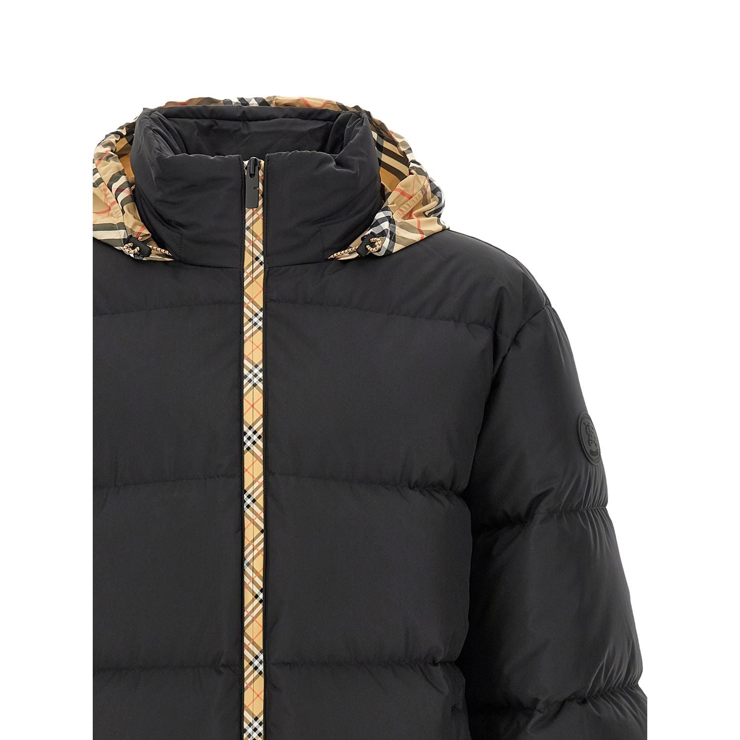 Burberry Black Polyester Parka