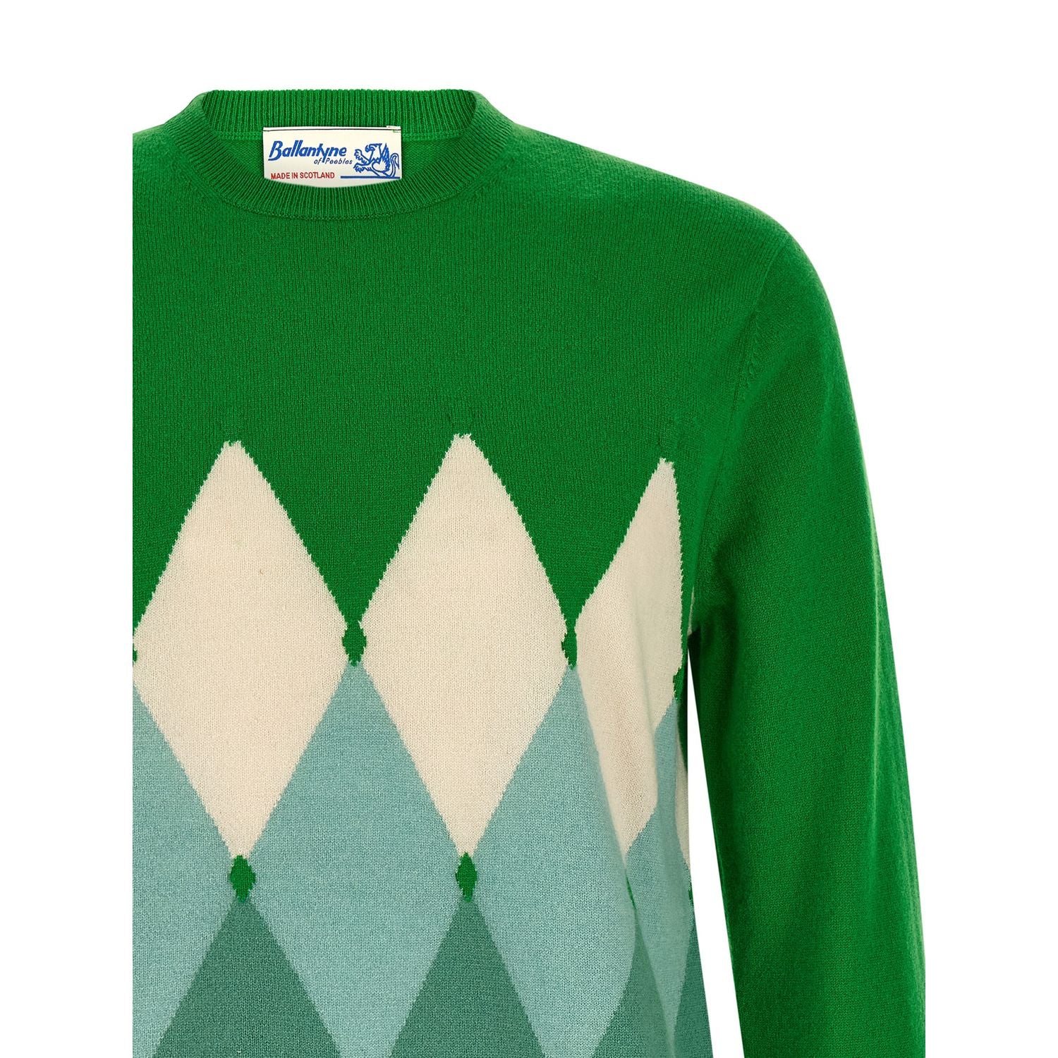 Ballantyne Bicolor Cashmere Cardigan