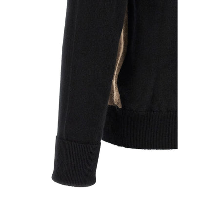 Ballantyne Black Cashmere Cardigan
