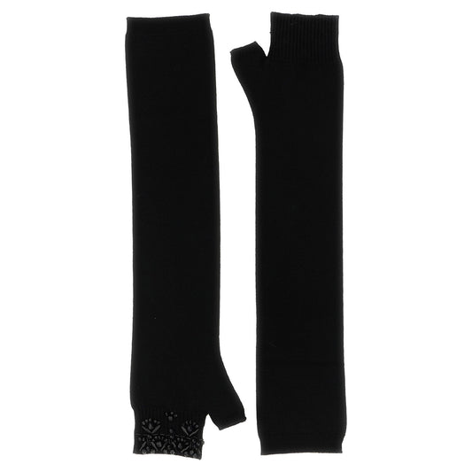 P.A.R.O.S.H. Black Wool Gloves