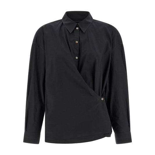 Lemaire Black Cotton Blouse