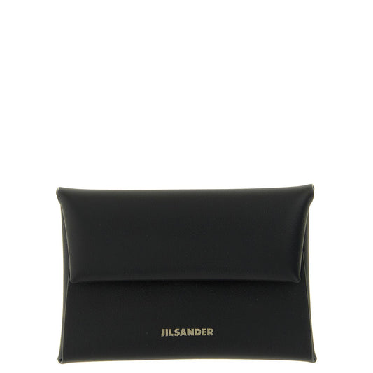 Jil Sander Black Calfskin Wallet