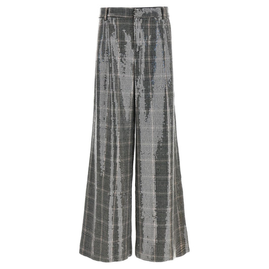 Retrofette Gray Polyester Casual Pants