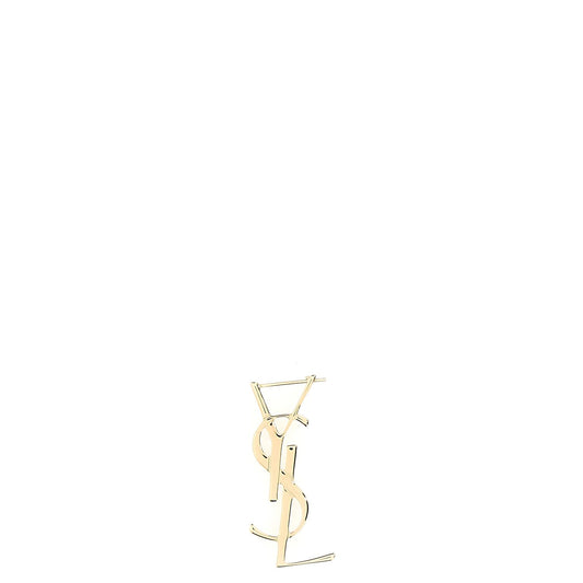 Saint Laurent Gold Brass Earrings