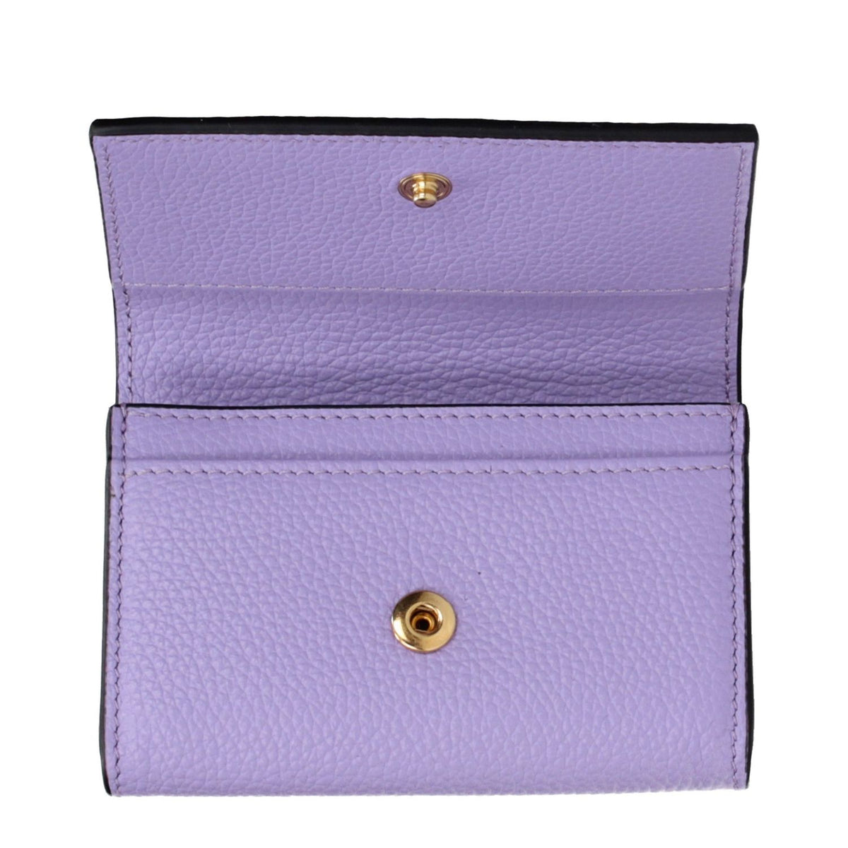 Versace Purple Leather Wallet