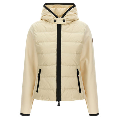 Moncler Grenoble White Polyamide Cardigan