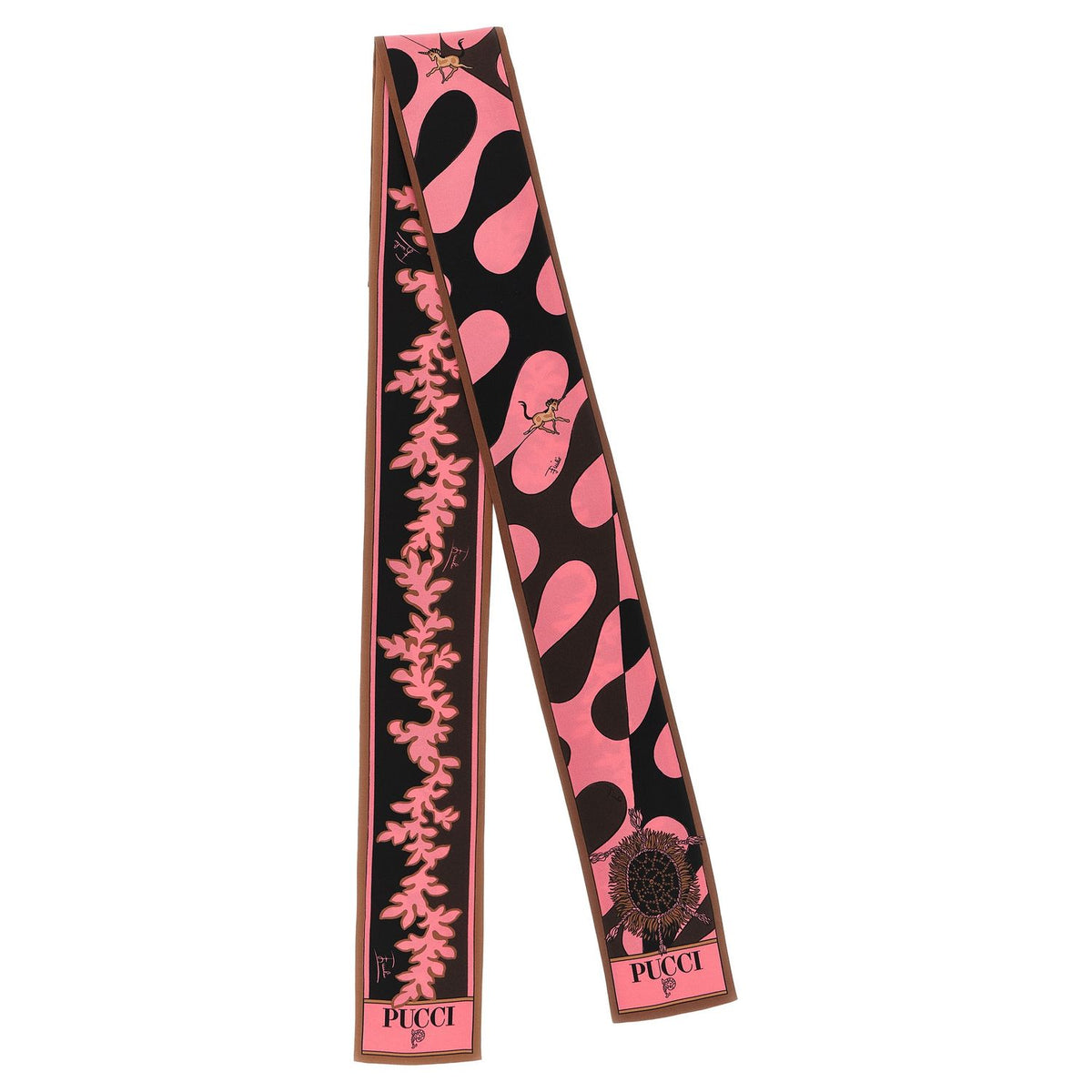 Emilio Pucci Multicolor Silk Foulard