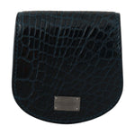Dolce & Gabbana Blue Exotic Skins Condom Case Holder Pocket Condom Case