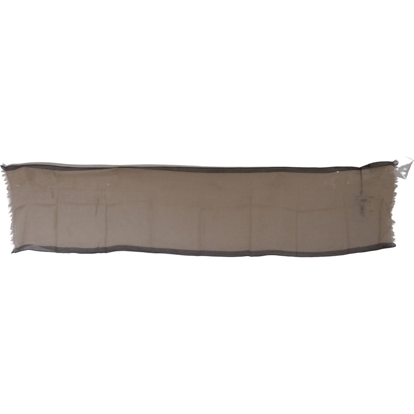 Costume National Beige Women Cotton Shawl Scarf Wrap Shawl Scarves