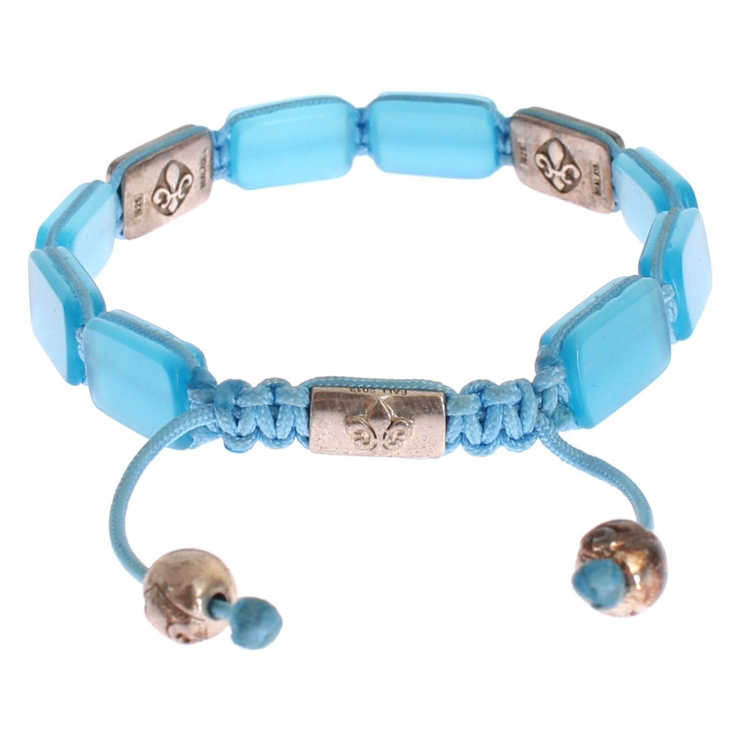 Nialaya CZ Opal 925 Silver Bracelet