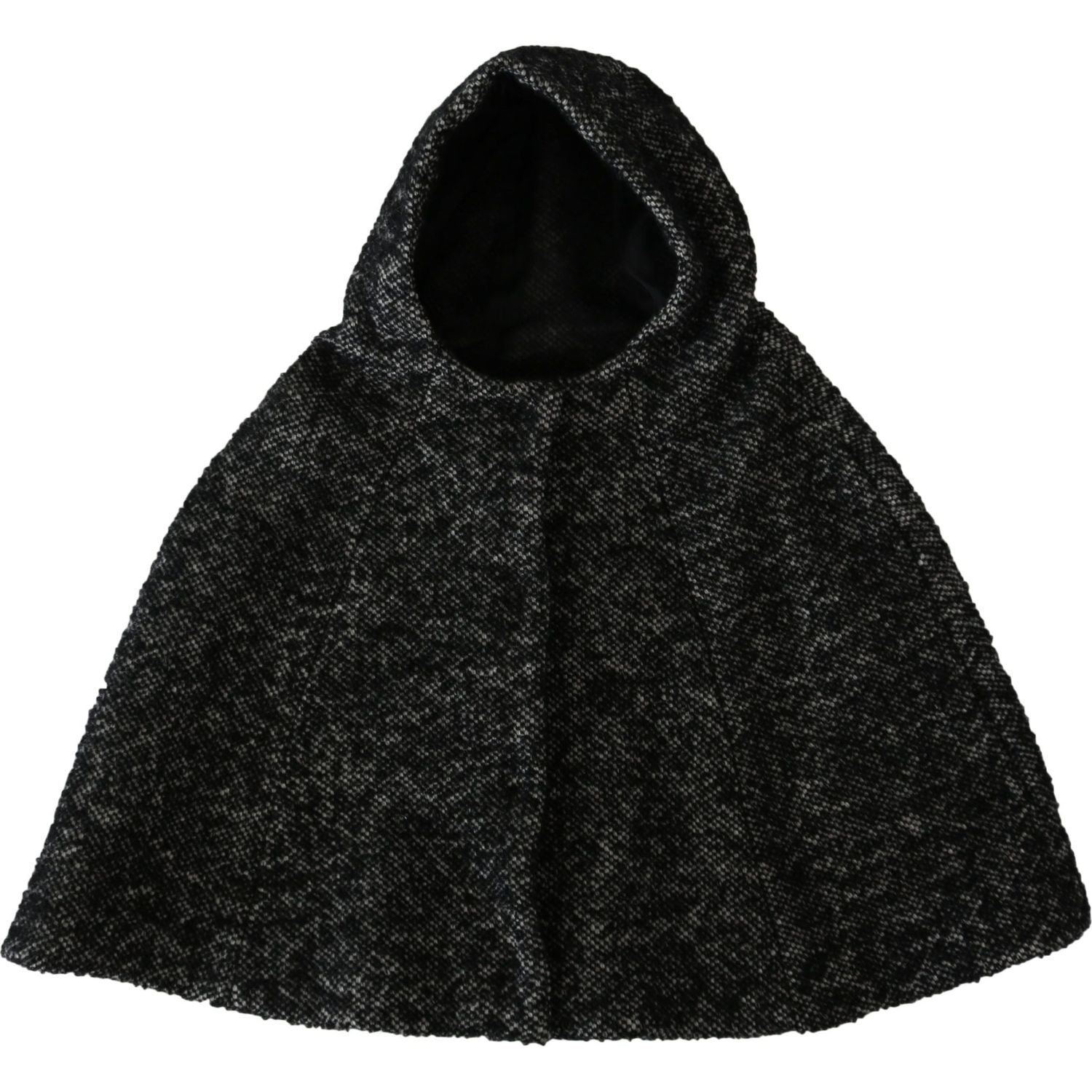 Dolce & Gabbana Gray Tweet Wool Kaftan Jacket Coat Top
