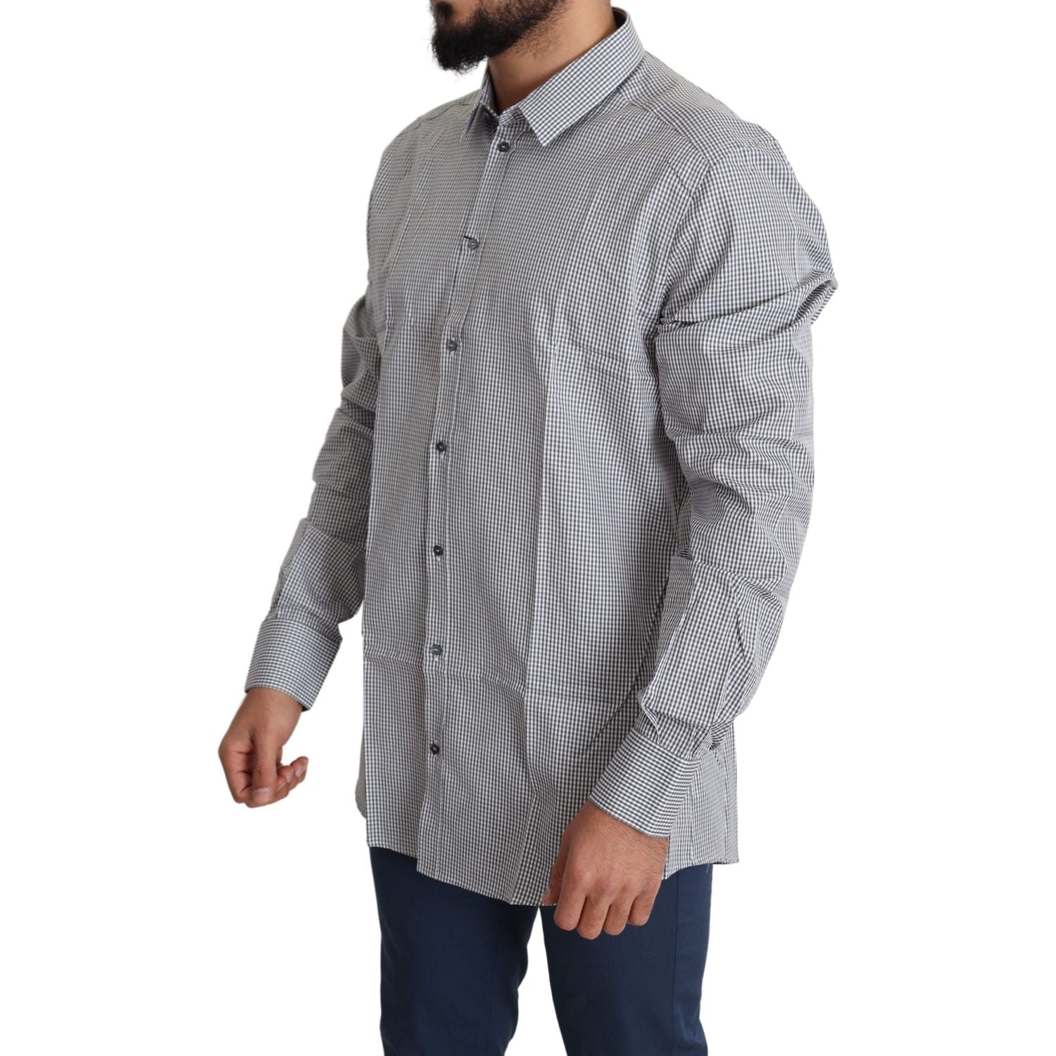 قميص دولتشي آند غابانا من القطن بقصّة Slim Fit