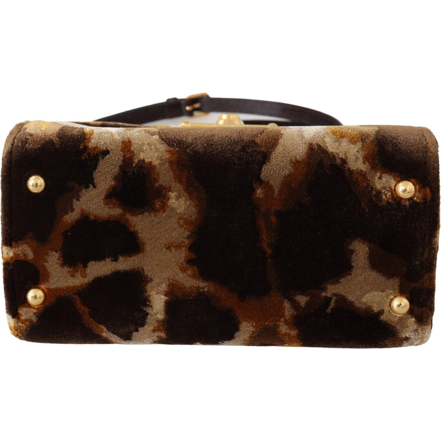 Dolce & Gabbana Brown Giraffe Crossbody Purse Borse WELCOME Purse