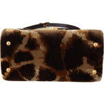 Dolce & Gabbana Brown Giraffe Crossbody Purse Borse WELCOME Purse