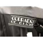 Corrado De Biase Elegant Black Wool-Cotton Blend Skirt Corrado De Biase Dark Slate Gray