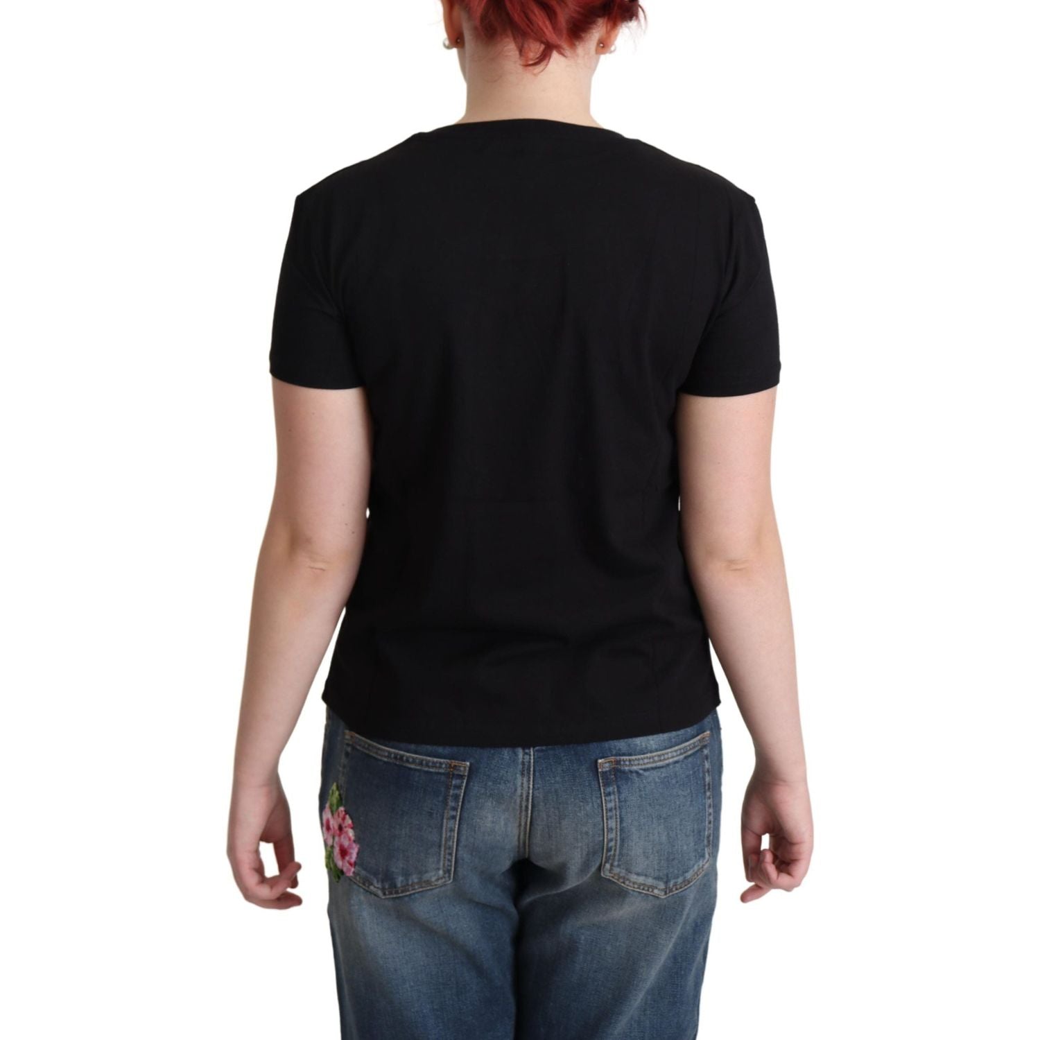 تيشيرت قطن موسكينو أنيقة مع طبعة ميلانو