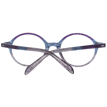 Emilio Pucci Purple Plastic Glasses (Frames), full-rim, stylish eyewear for women, 50-20-140 size, purple frame, plastic material.