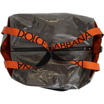 Dolce & Gabbana Cotton Men Large Fabric Green Shopping Tote Bag