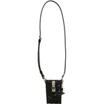 Dolce & Gabbana Black Crystal Plexiglass Cross Cigarette Case Holder