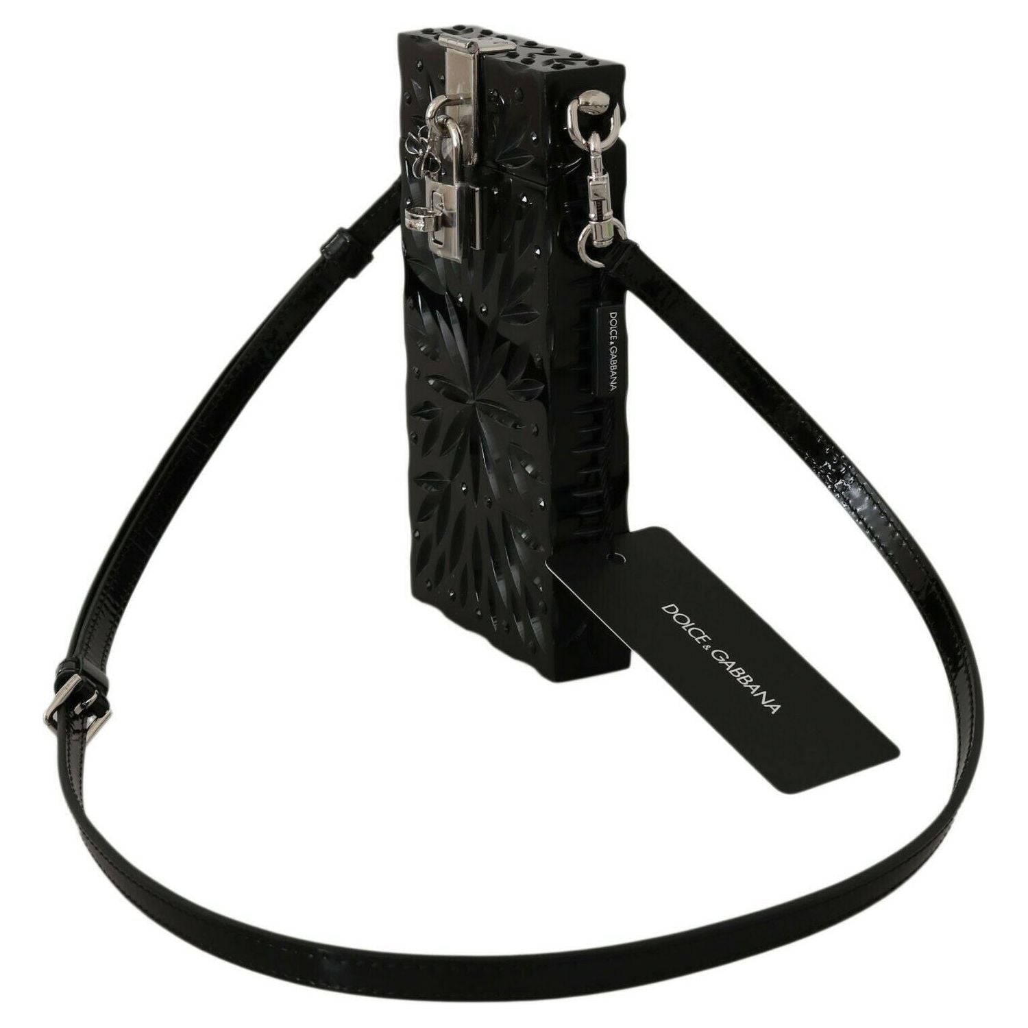 حامل علبة السجائر الرائع من الكريستال والبلاستيك من دولتشي آند غابانا