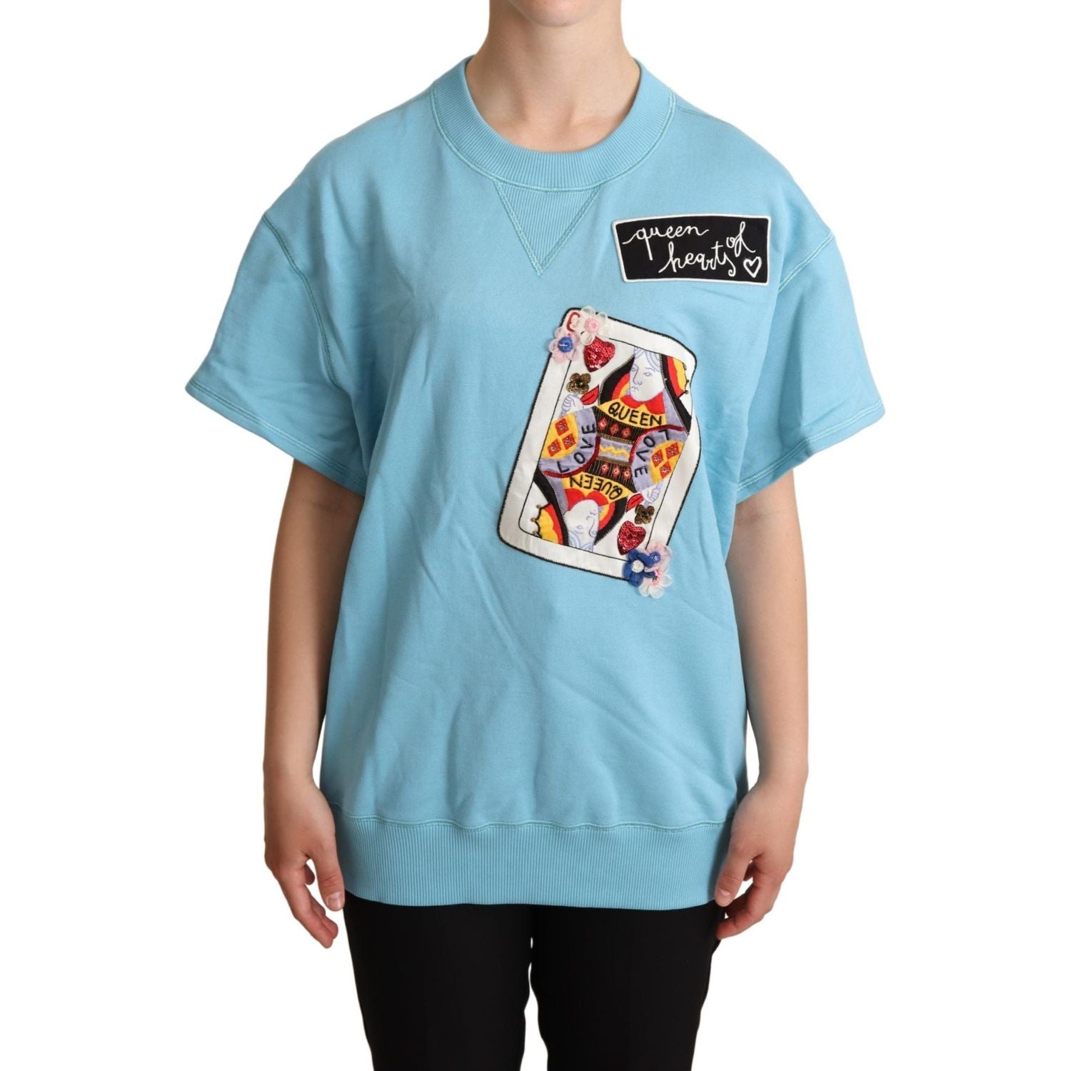 سترة قطنية من مجموعة ملكة القلوب من دولتشي آند غابانا