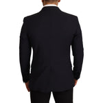 Dolce & Gabbana Blue 2 Piece MARTINI Blazer Suit Jacket