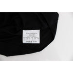 Roccobarocco Black Embellished Jersey Mini Sheath Short Dress Dresses