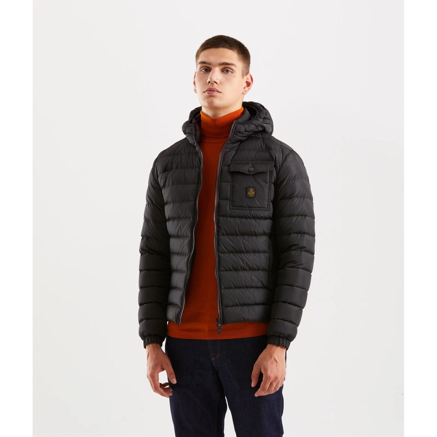 Refrigiwear Black Nylon Men's Jacket