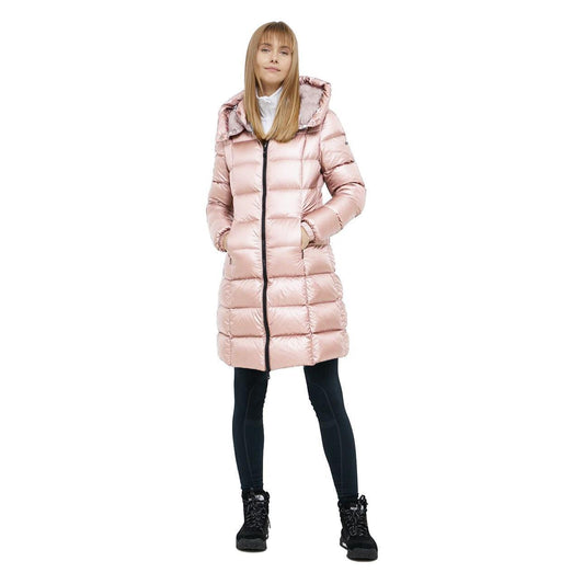 Refrigiwear Pink Nylon Women Jacket RE-7909-XS