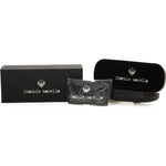 Frankie Morello White Acetate Women's Sunglass Frankie Morello Black