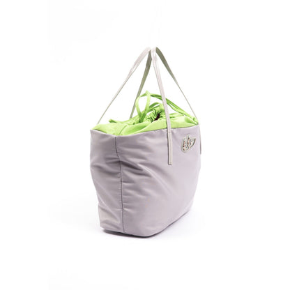 BYBLOS Gray Polyester Women Shoulder Bag