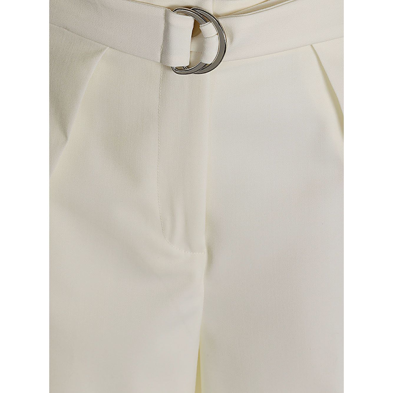 Erika Cavallini Semi-Couture Trousers White