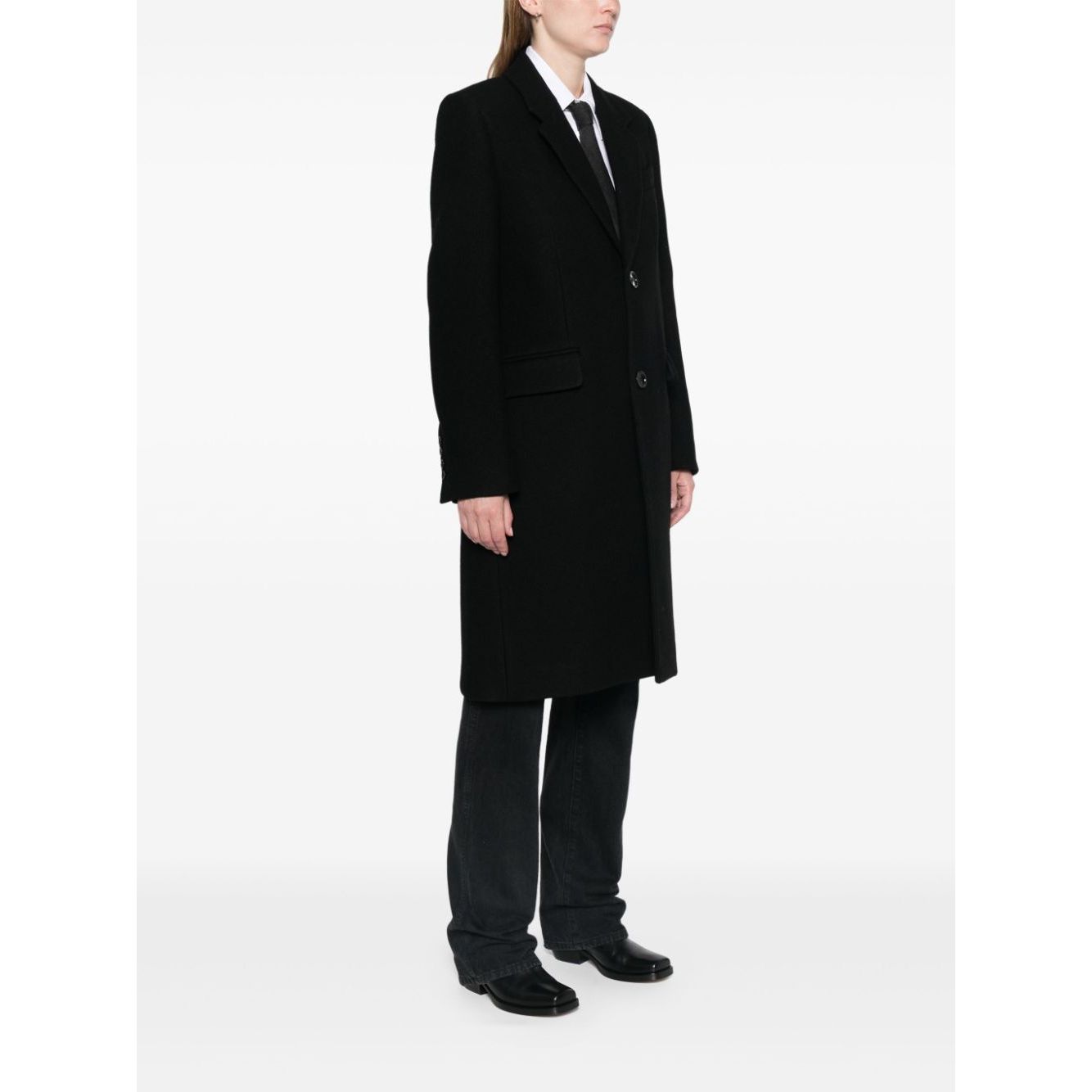 Ami Paris Coats Black Jackets