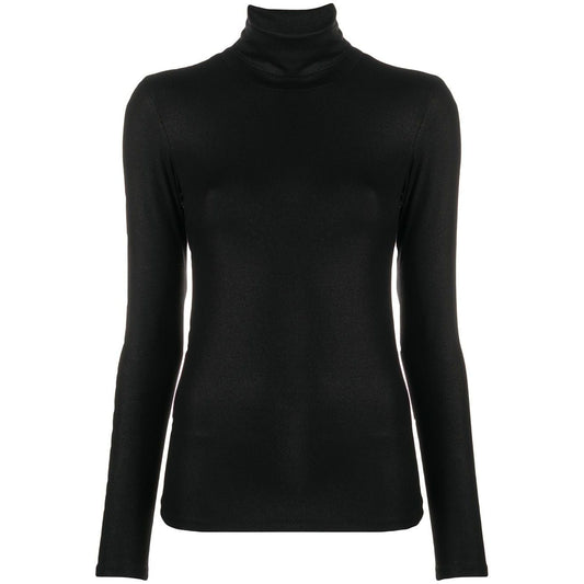 Majestic Sweaters Black Topwear