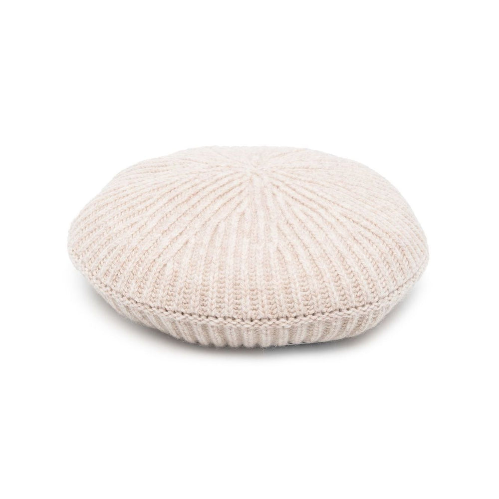 Ganni Ribbed wool hat Scarves Hats & Gloves