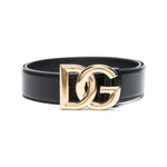Dolce & Gabbana Logo Plaque Belt Belts