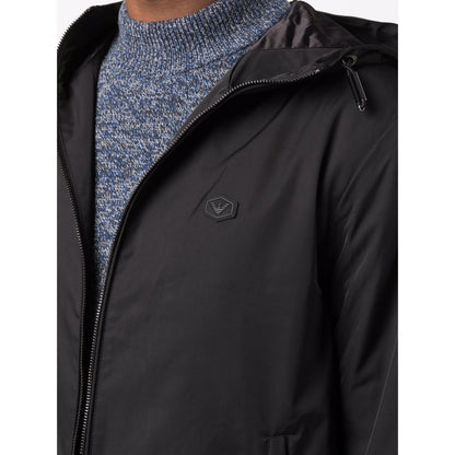 Emporio Armani water-repellent hooded jacket Jackets