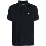 Emporio Armani logo-embroidered polo shirt