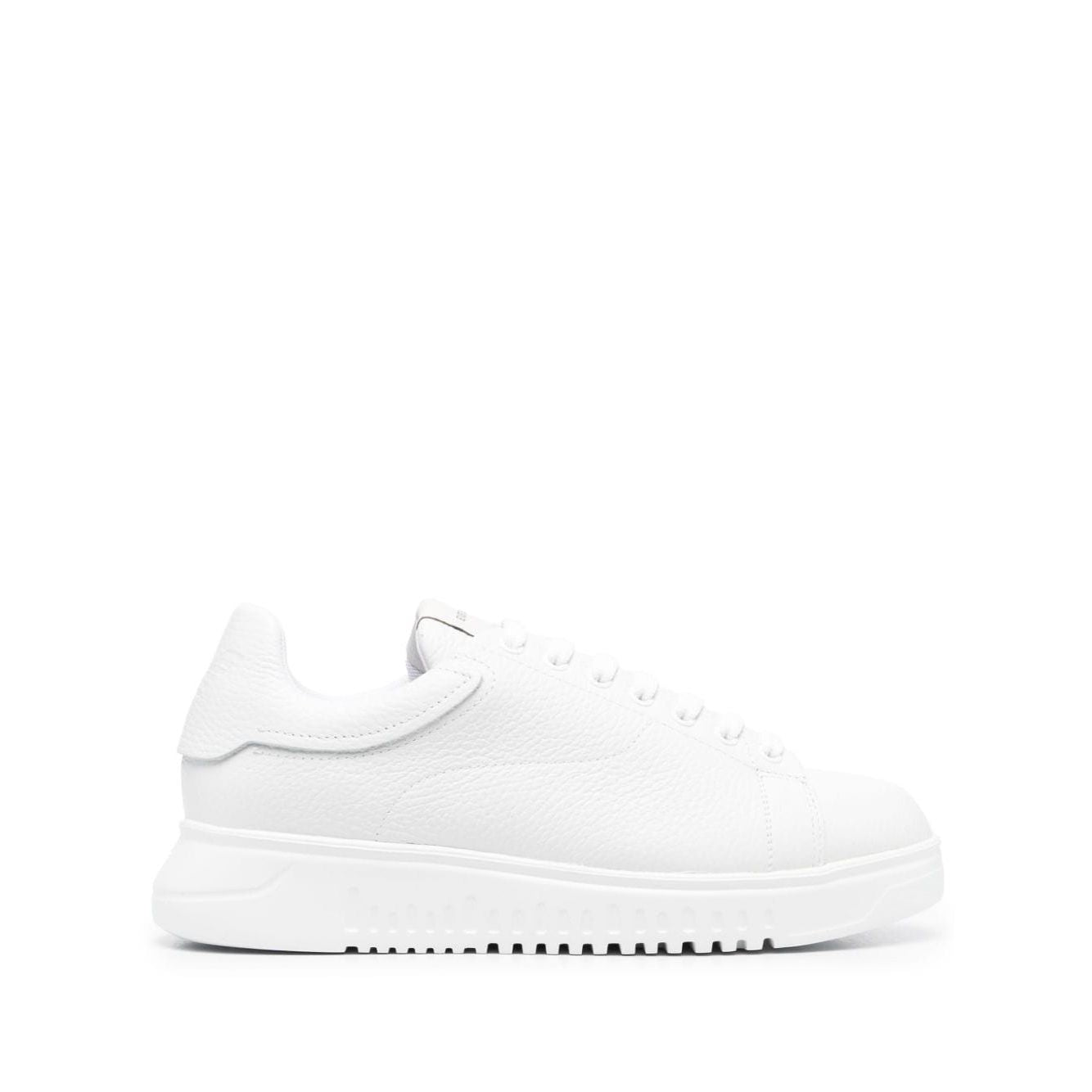 Emporio Armani leather low top sneakers