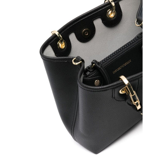 Emporio Armani embossed logo handbag Shopper