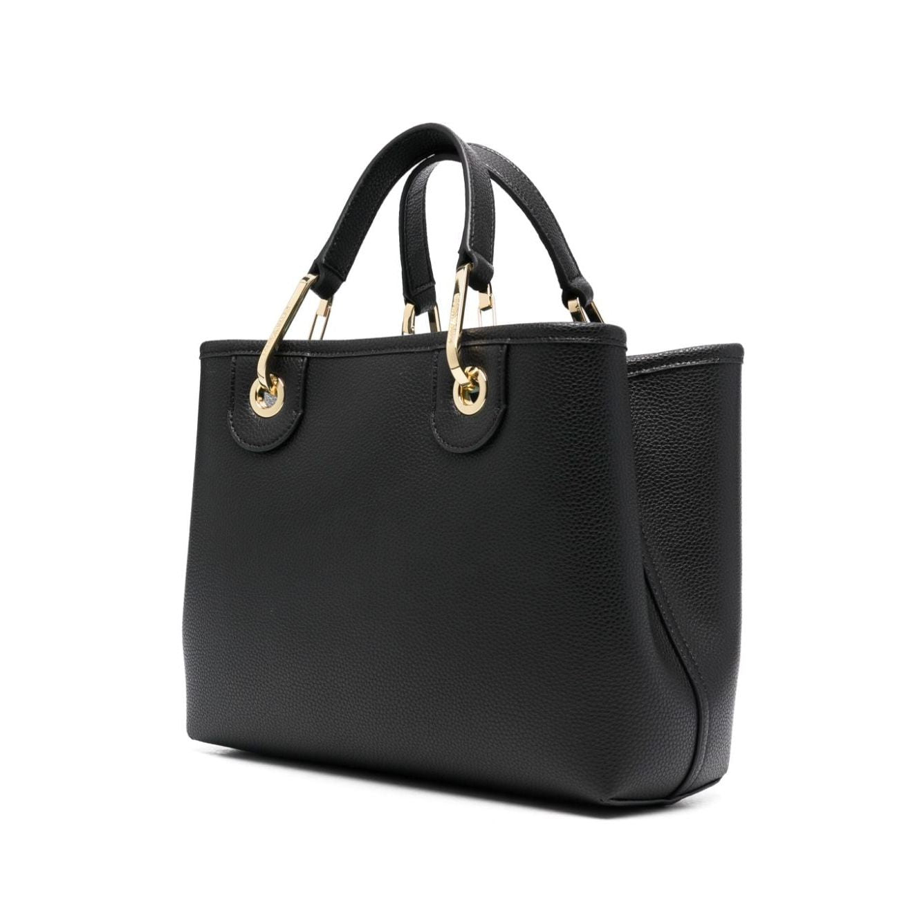 Emporio Armani embossed logo handbag Shopper