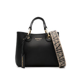 Emporio Armani embossed logo handbag Shopper