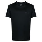 Emporio Armani logo-print Crew Neck T-shirt Topwear