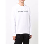 Emporio Armani Modal blend sweatshirt with logo print