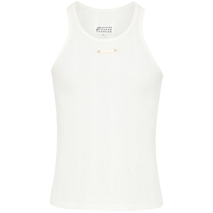 Maison Margiela Fancy ribbed tank top Topwear