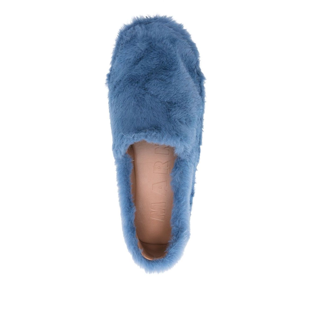 Marni Flat shoes Blue Moccasins