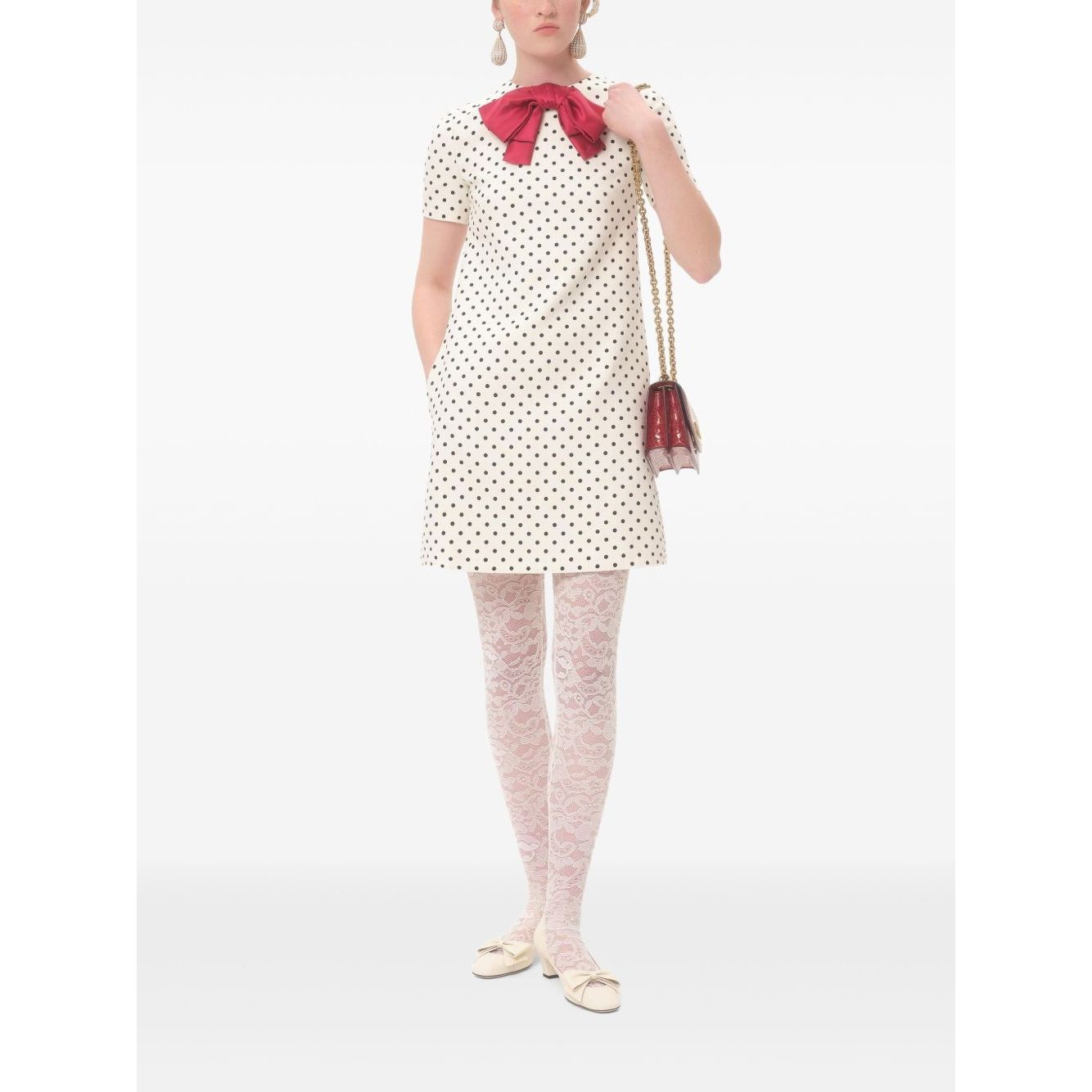 Valentino Dotted mini dress