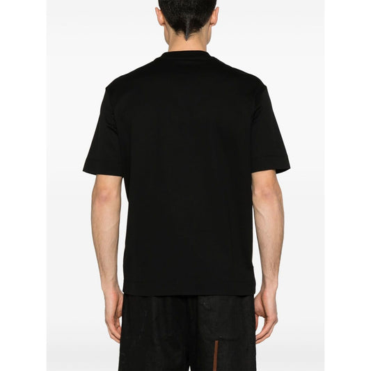 Emporio Armani logo-print cotton T-shirt