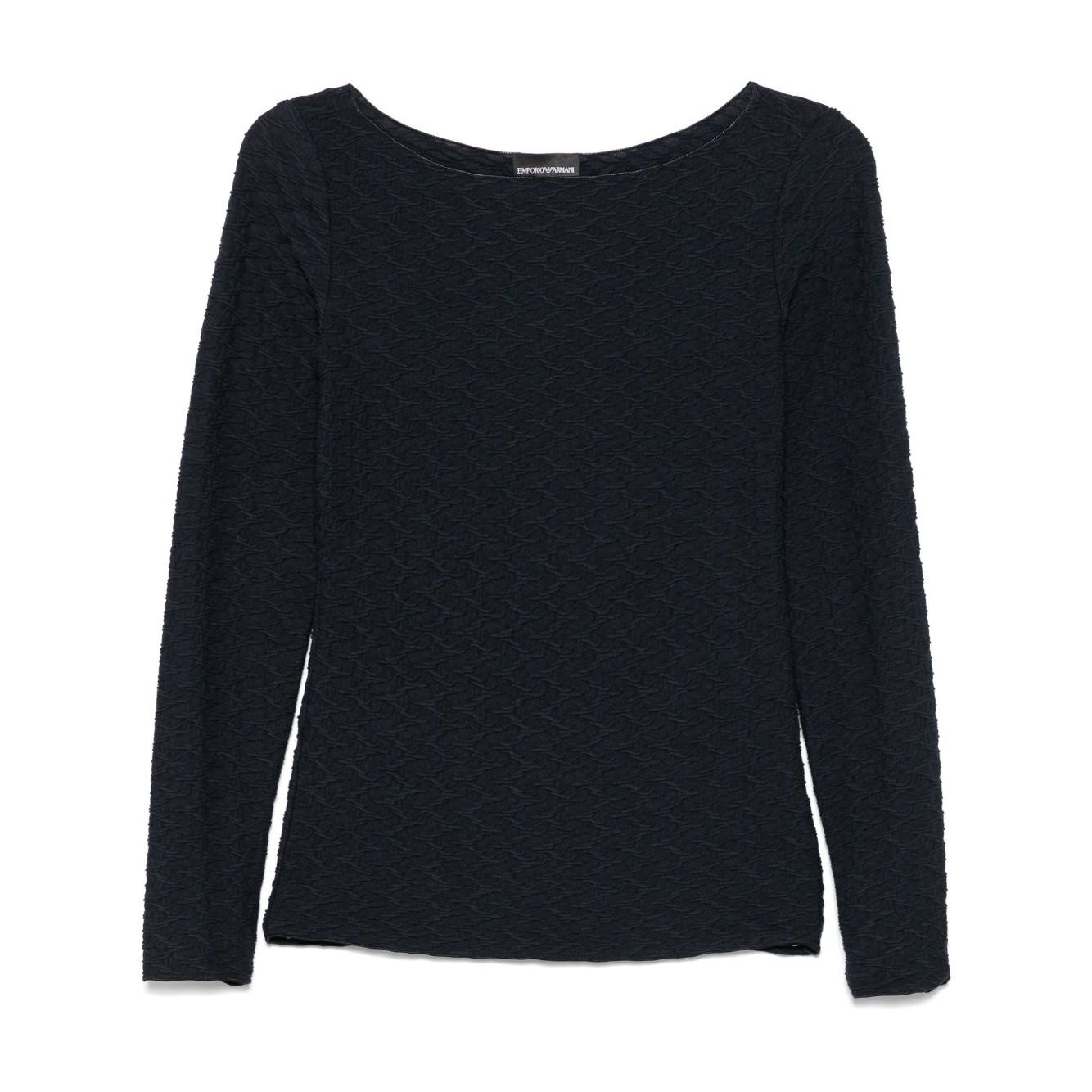 Emporio Armani textured top