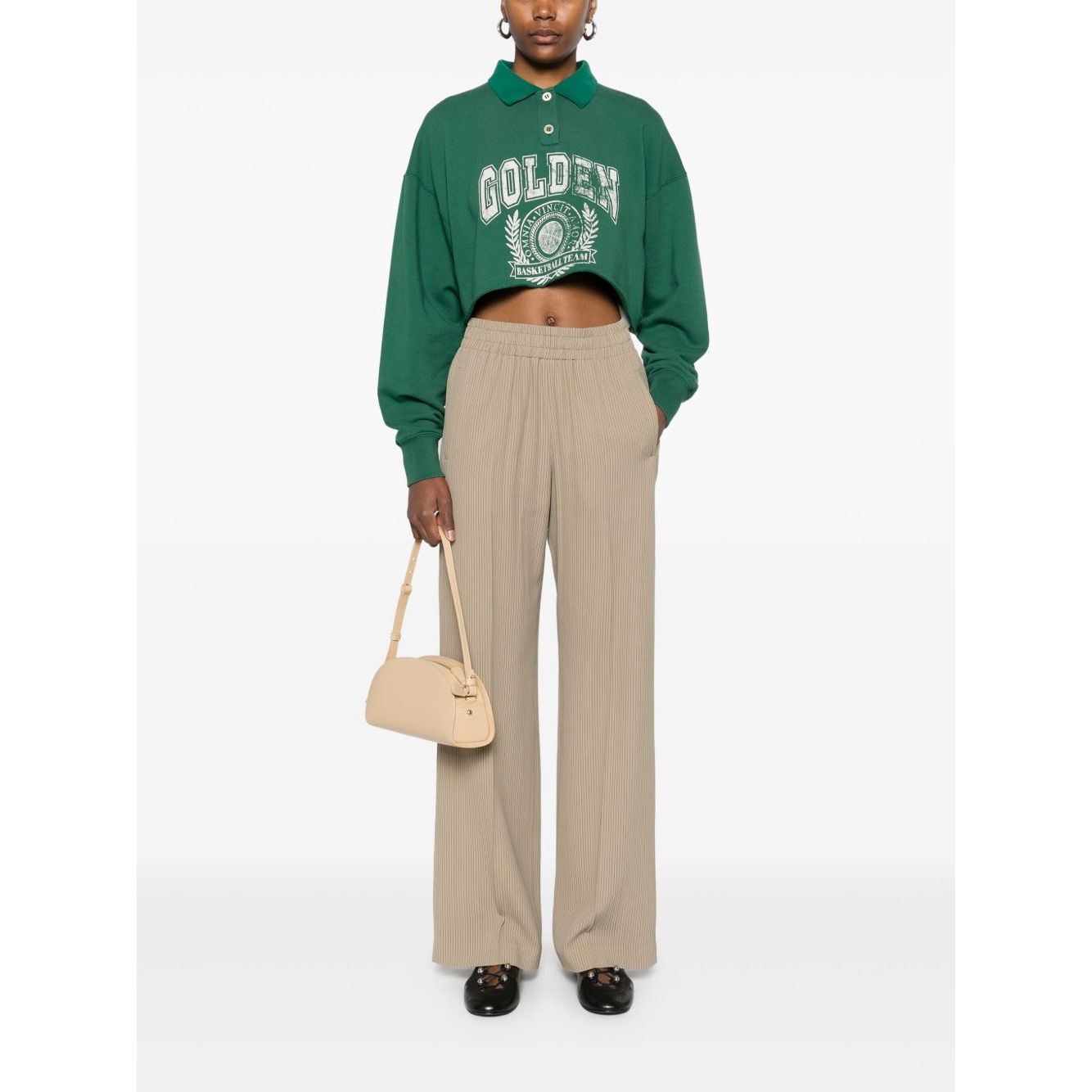 Golden Goose Trousers Beige